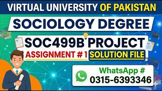 SOC499B Assignment 1 Solution SP2026 SOC499B Project #soc499b # project