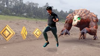 Temple Run Blazing Sands - In Real Life ft #Pacman Fan Made