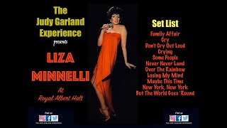 LIZA MINNELLI In Concert -  Royal Albert Hall 2002 -  unreleased concert recording