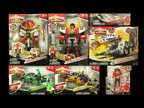 お買い物動画175 パワーレンジャー サムライ＆スーパーサムライ
