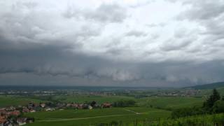 Huge Gust Front [full HD timelapse]
