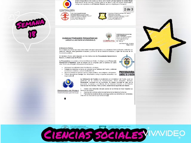 22 Junio/ 2020 Ciencias sociales 5-1 Semana 18. Organos de control