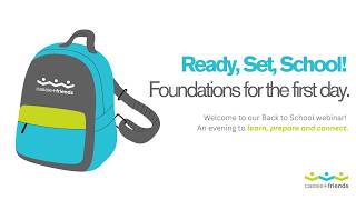 Details Ready, Set, School: Foundations for the First Day News
