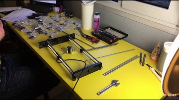 Geeetech Prusa i3 Pro B assembly timelapse part 1