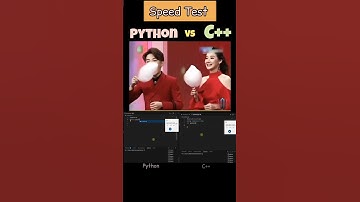 "Python 🐍 vs C++ ⚔️ Speed Battle – Who Wins?"#shorts #coding @LearnComputerWithRCS