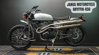 UNVEILING 2024 JANUS MOTORCYCLE GRYFFIN 450