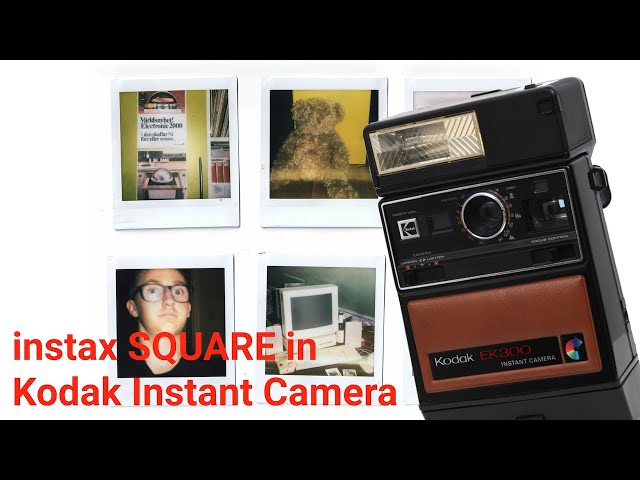 Rare - KODAK - EK 100 - Instant Camera - mit Hülle (Gebraucht) in