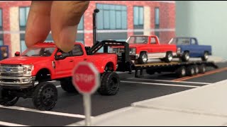 1/64 Scale Duallys in traffic!