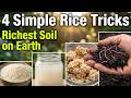 4 Secret Rice Tricks That Grow More Worms and Create Richer Soil Faster