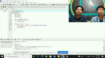 membuat pointer array menggunakan dev c++