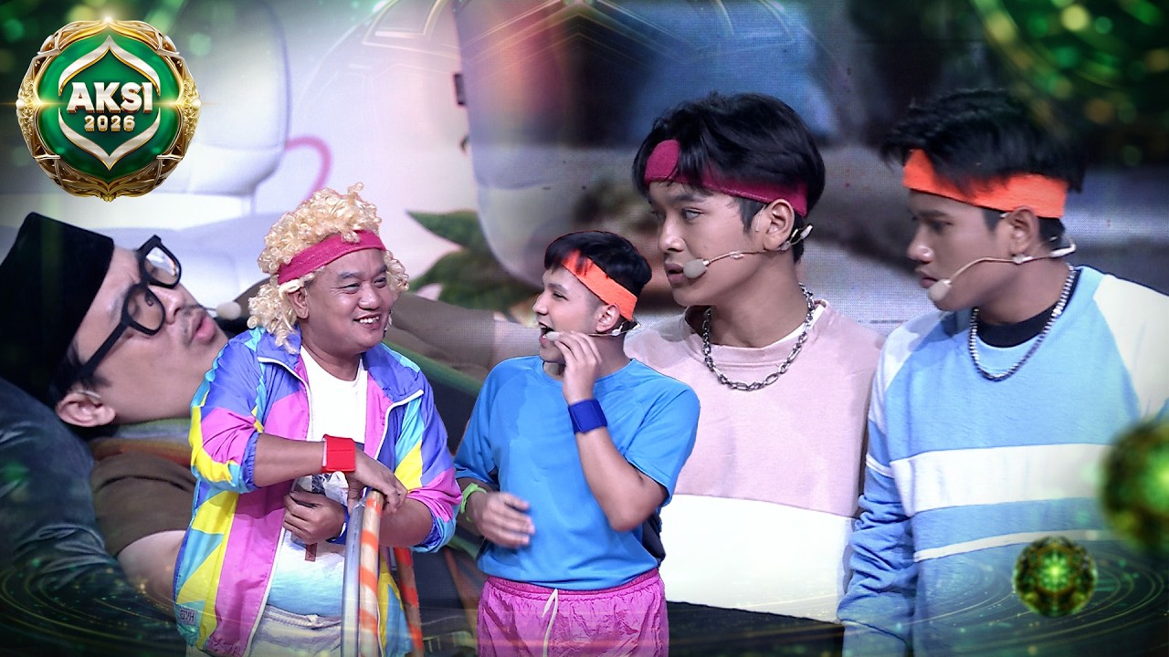 Ate Malas Gerak! Aziz, Valen, Arbil & Jirayut Paksa Olahraga… Berujung Joget Heboh! | Aksi  2026