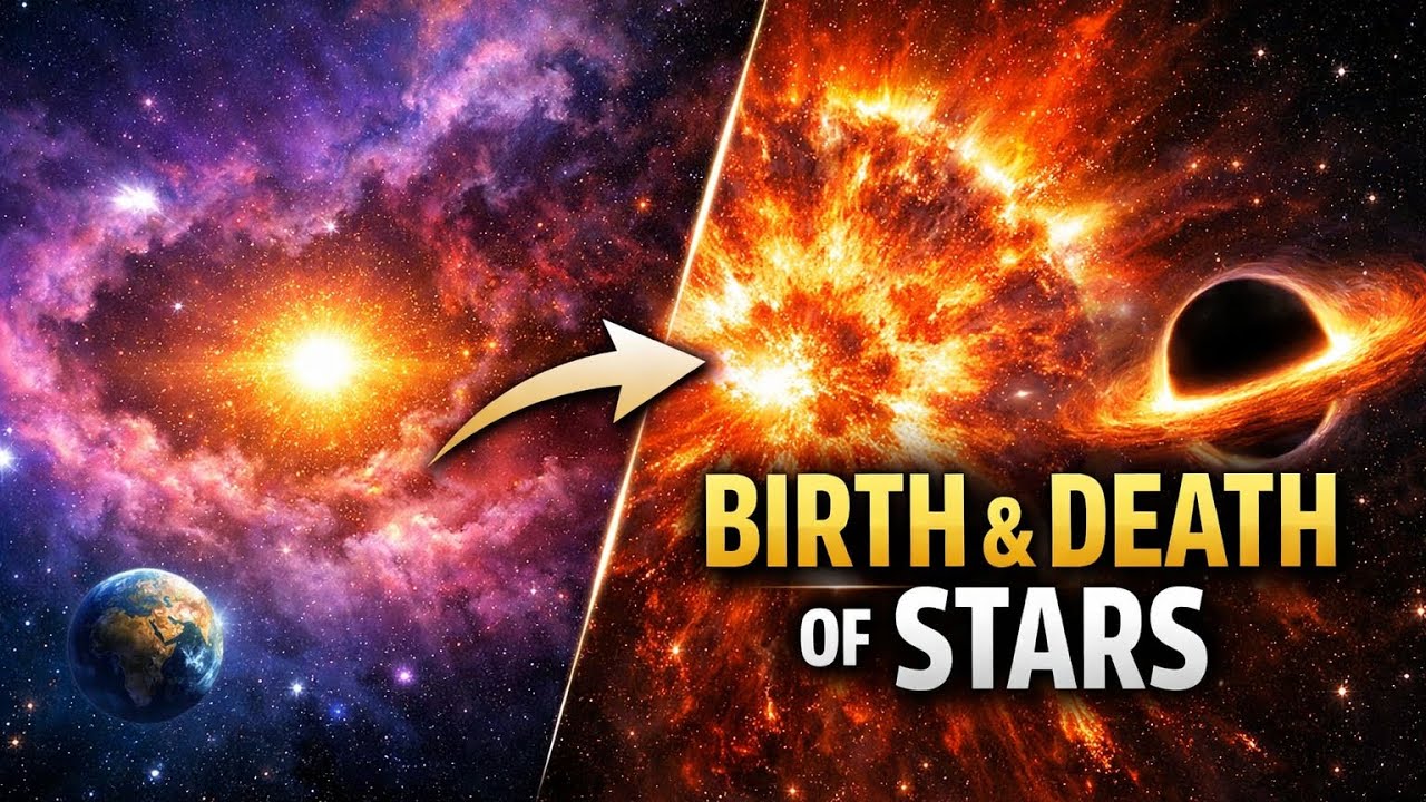 How Stars Are Born and Die | Life Cycle of Stars Explained Simply