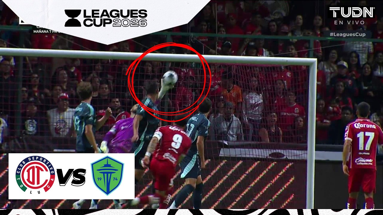 ¡ATAJADÓN A UNA MANO DE FREI! - Toluca 1-0 Seattle Sounders | Leagues Cup - 2026 Fase de Grupos