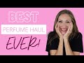 BEST PERFUME HAUL EVER 2022 / NICHE AND DESIGNER/PERFUME COLLECTION