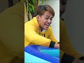 Funny Blue Paint Pool Pranks on friends  #funny #shorts