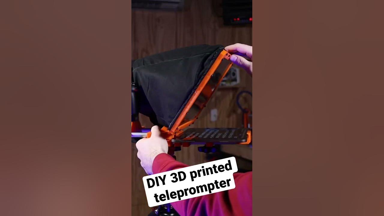 Making a DIY 3D Printed Teleprompter! | #shortsfeed #shorts #