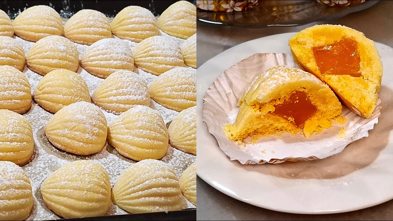 #حلويات🇩🇿 حلوة جافة محشية بالحلقومة اقتصادية تخرج كمية كبيرة / سهلة تحضير و راقية لجميع مناسباتكم