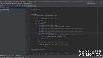 Anki Vector proximity function