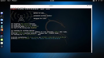 Kali Linux --- Cracking WPS with wifite on Kali Linux 2 0 Loop