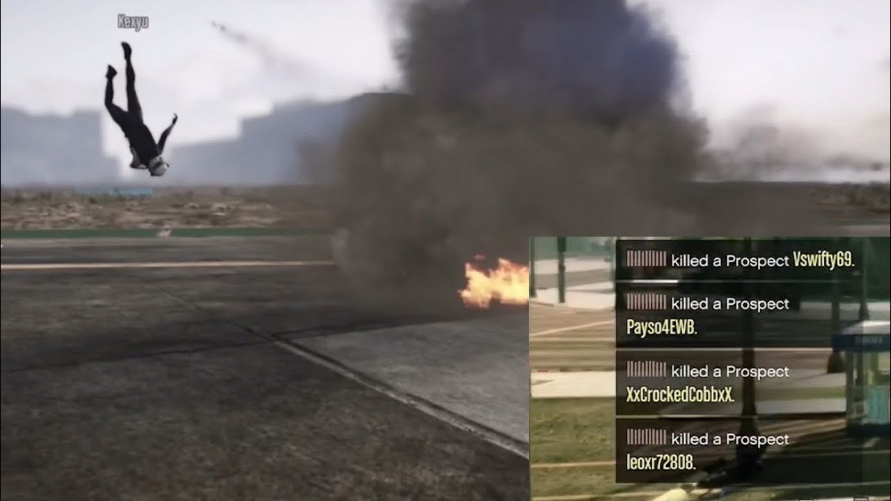 how a washed 6000+ hour BARCODE plays GTA Online… 