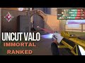 Uncut Thriller Game in Valorant Immortal Ranked (Full POV)