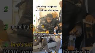 laughing at serious situation  #ranking #1to5 #laughinginserioussituation   #funny #moment