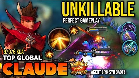 CLAUDE BEST BUILD 2022 | TOP GLOBAL CLAUDE GAMEPLAY | MOBILE LEGENDS✓