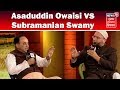 Asaduddin Owaisi vs Subramanian Swamy Full Debate | News18 Chaupal 2017