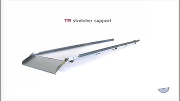 Manual stretcher support with sideways movement mod. TR
