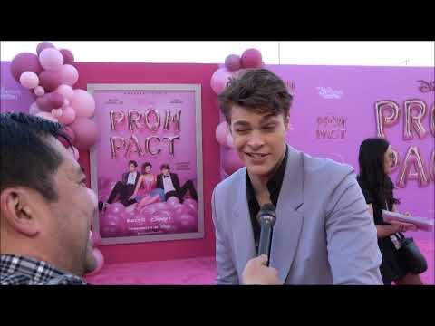 Blake Draper Carpet Interview at Disney Channel's Prom Pact Premiere