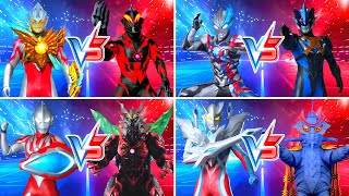 ウルトラマン ARC VS ULTRAMAN BELIAL, BLAZAR VS TREGEAR, RIBUT VS ARCH BELIAL, ZERO VS TEMPEROR #ウルトラマン  screenshot 2
