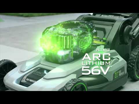 Power+ 21" Self-Propelled Mower with 7.5Ah battery and rapid charger video