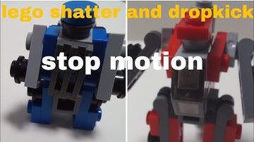 lego transformer stopmotion (dropkick and shatter)