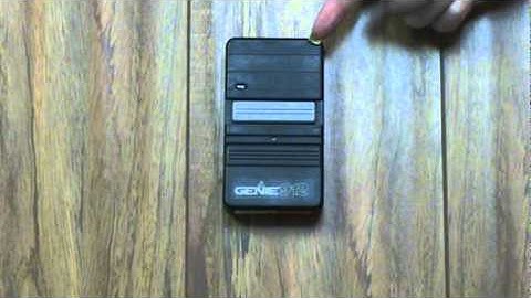 Programming Genie Remotes with Dip Switches