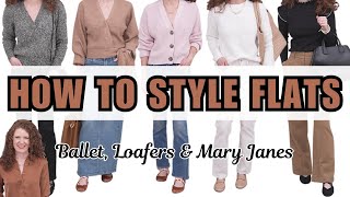 How To Style Flats For Fall 2023 / The Biggest Fall Shoe Trends: Ballet Flats, Loafers & Mary Jane