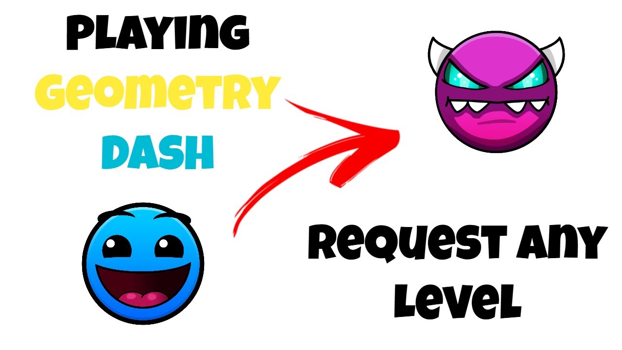 Playing Geometry Dash (Request any Levels)🔴 - YouTube