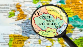 Подробная карта Чехии - Detailed map of Czech Republic