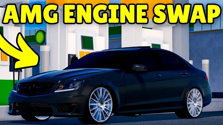 I Swapped My 6 Cylinder Benz Into a AMG, in Roblox Fix it Up 