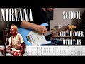 Nirvana  school  guitar cover with tabs