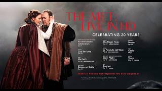 The Metropolitan Opera 2026-2027 Season at Rialto Cinemas Cerrito!