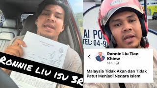 'MALAYSIA X PATUT JADI NEGARA ISLAM..?'TIKTOKERS BUAT R3PORT P0L!S TERHADAP RONNIE LIU..