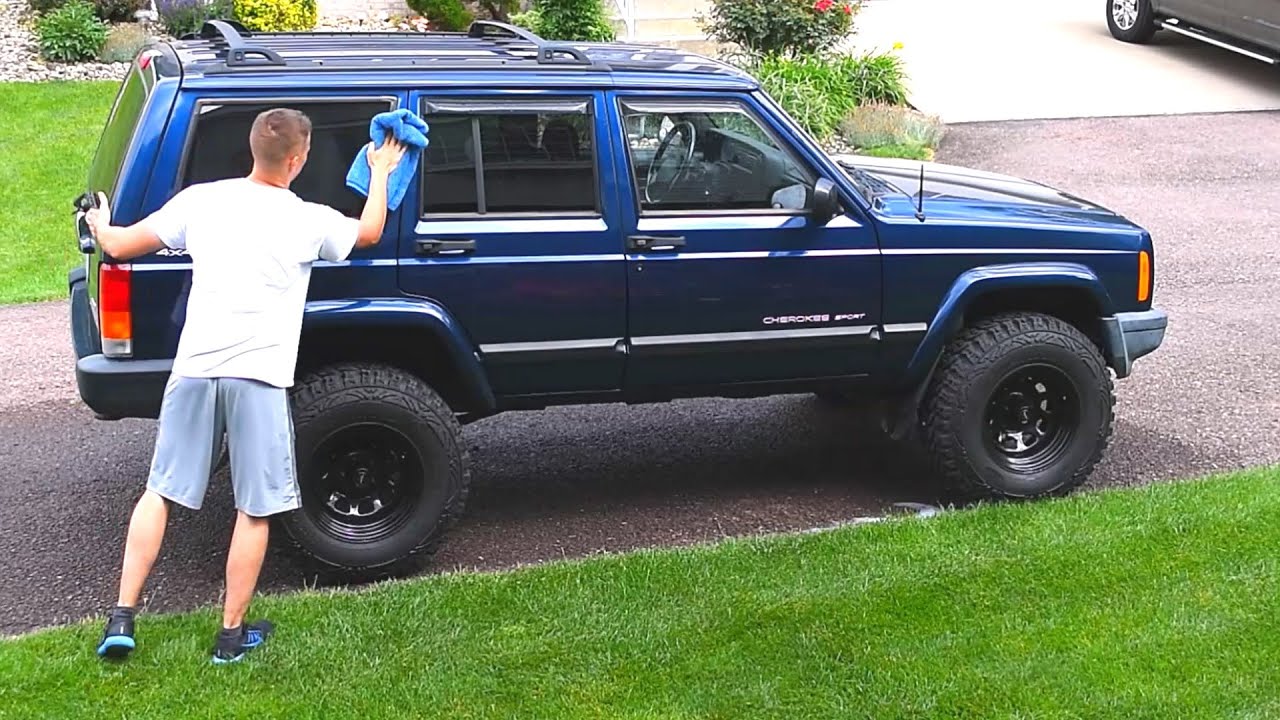 Restoring the Paint on my 20 Year Old Jeep Cherokee XJ! YouTube