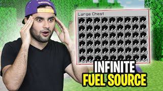 INFINITE Fuel Source in MINECRAFT 1.17+  | Minecraft Auto smelter @Jasusking screenshot 5