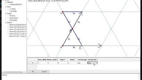 GUI Kagome Lattice Mechanics Computation