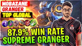 87.9% Win Rate Supreme Granger [ Top Global Granger ] BTK Mobazane - Mobile Legends Emblem And Build