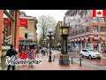 🇨🇦Vancouver Winter Walk - Gastown from Seawall Water Walk in Coal Harbour - 【4K】