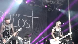 Lord of the Lost - Undead or alive (live) @ Gößnitz Open Air 02.08.2014