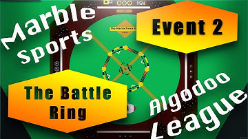 Algodoo League S1 - E2: The Battle Ring (Marble Sports)
