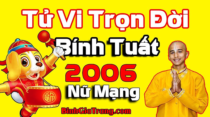 Sinh năm 2006 thuộc cung hoàng đạo nào