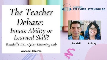 The Teacher Debate: Innate Ability or Learned Skill?